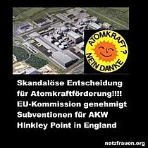 Beschwerde gegen geplantes britisches Atomkraftwerk „Hinkleypoint C“